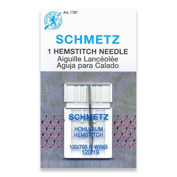 Schmetz Needle Hemstitch Single Size 120/19 (Pack Of 5)