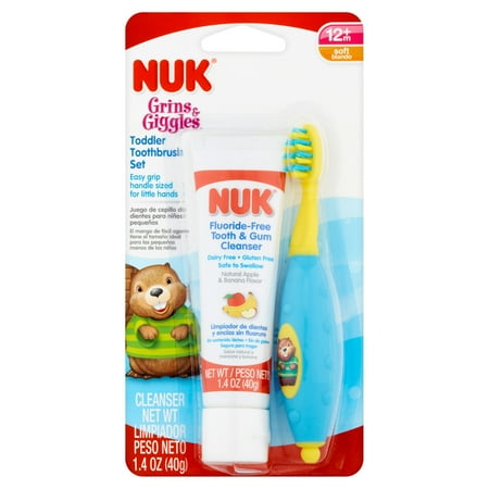 Gerber Grins & Giggles Mixed Berry Toddler Tooth & Gum Cleanser, 1.4 oz