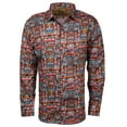thumbnail image 2 of Rajiva Agrawal: Men's La Boca Club Shirt (Color: Printed, Size: Large), 2 of 4