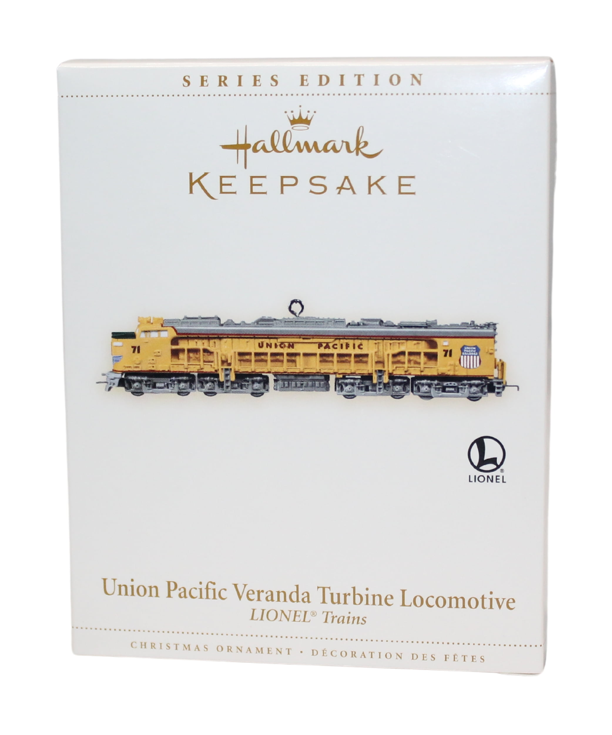 Hallmark Lionel Union Pacific DD40X Train Locomotive Christmas