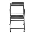 thumbnail image 3 of Furniture of America Prescotty Contemporary Metal Foldable Serving Cart in Black, 3 of 6