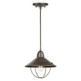 thumbnail image 3 of Forte Lighting 7111-01-32 1 Light 11" Wide Pendant - Bronze, 3 of 3
