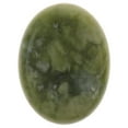 thumbnail image 1 of Pierre de Jade Naturelle Olive pour le Visage et le Corps, Pierre Chaude Spa Massage 6 x 8 cm, 1 of 8