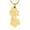 Gold, variant on Double Paw Print Cremation Jewelry Urn Pendant Memorial Ash Keepsake Jewelry Charm Locket Memorial Ash Pendant Urn Necklace for Women Men
