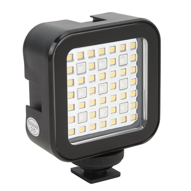 RGB Diving Fill Light, Diving Video Light 30m/98ft Waterproof With 3 Cold Shoe Mounts For Photography