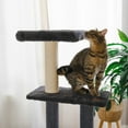 thumbnail image 2 of Cabane cachée - Arbre à chat de luxe à 3 niveaux (gris), 2 of 2