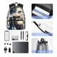 thumbnail image 4 of Easygdp Exotic Blue Cat Mochila Casual para Portátil, Mochila para Escuela, Viajes, Negocios, 4 of 6