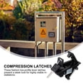 thumbnail image 3 of Compression Latch Adjustable Flush Lever Lock Hand Operated Actuation Lock, 3 of 8