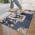 thumbnail image 4 of Pioneer Flower Floral Print Pattern Door Rugs,Washable Non Slip Door Mats Indoor,Decorative Door Mats,Entry Mat Indoor for Entrance,Bedroom,Kitchen,Bathroom,17"x30", 4 of 6