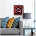 thumbnail image 4 of YTF NCAA South Carolina Gamecocks 3D Logo Series Wall Art 12X12, 4 of 4