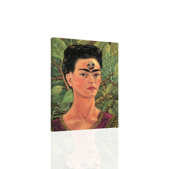Frida Kahlo - Thinking About Death - CANVAS OR PRINT WALL ART