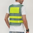 thumbnail image 4 of Cxenplz Reflective Safety Vests High Visibility Mesh Construction Vest with Reflective Strips for Men Women Outdoor Work Traffic, 4 of 9