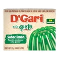 thumbnail image 1 of Polvo para preparar gelatina D'Gari con agua sin azúcar sabor limón 23 g, 1 of 4