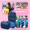 thumbnail image 4 of Neceser de viaje Disney Stitch para mujer, color azul, 4 of 6