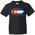 thumbnail image 3 of Inktastic Colorado Flag Distressed Look Youth T-Shirt, 3 of 5