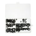 thumbnail image 4 of WHAMVOX 260 Pcs Fasteners Lock Washers Assortment Locking Fastener 2.6X2.6X0.1CM Black, 4 of 8