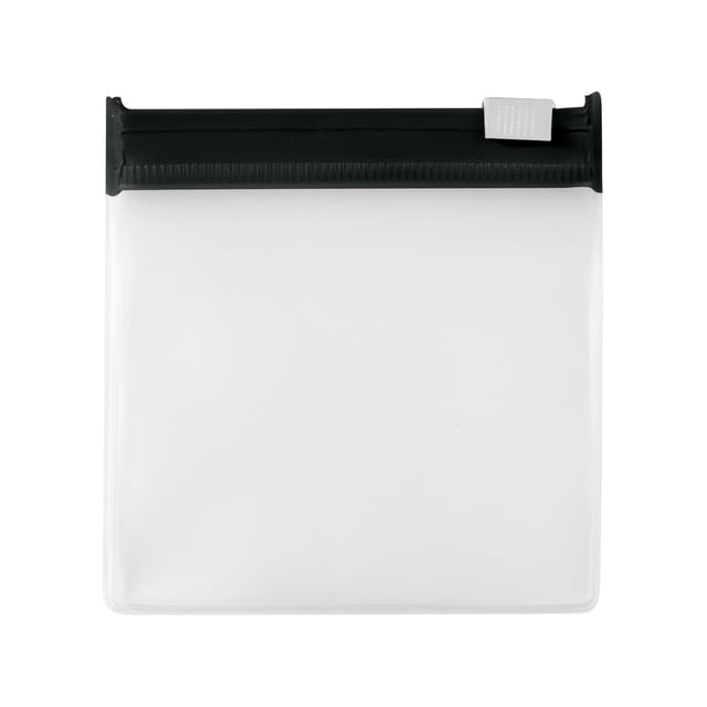 Reusable Zippered Medicine Organizer,Eva Translucent Travel Storage Pouch with Slide Lock,Waterproof Small Plastic Bag for Pills Kilougeis
