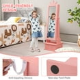 thumbnail image 6 of Costway Kid Freestanding Jewelry Armoire 2-in-1 Full Length Mirror Storage Drawer Pink, 6 of 10