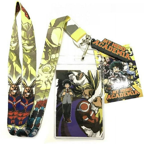 My Hero Academia 111615 My Hero Academia Deku & All Might Lanyard