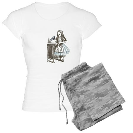 

CafePress - Alice In Wonderland Drink Me Pajamas - Women s Light Pajamas
