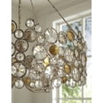 thumbnail image 6 of Trend Lighting TP10002ASL Vitozzi 4-Light Antique Silver Leaf Chandelier, 6 of 7