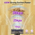 thumbnail image 4 of KANFUAQ Cordless Stick Vacuum Cleaner 38KPA 50Mins 2200mAh Lightweight for Home Pet Hair Carpet Hard Floor, 4 of 12