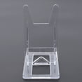 thumbnail image 2 of maskred Cellphone Stand Transparent Adjustable Home Office Display Holder Transparent 1Set, 2 of 6