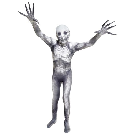 Morphsuits Kids the Rake Morphsuit Boys Girls Creepepasta Halloween Costume Halloween Gray L