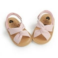 thumbnail image 6 of Baby Girls Summer Casual Open Toe Sandals Toddler Anti Slip Flats Prewalkers, 6 of 7