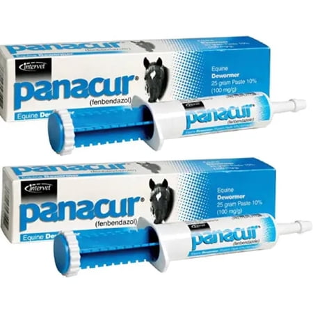 Panacur Equine Paste 10% Horse Wormer 100mg 2-Pack