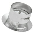 thumbnail image 5 of Garvee 7"-8" Round Chimney Cap, Stainless Steel Roof Rain Chimney Cover for Vent, Silver, 5 of 6