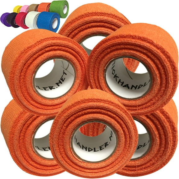 STICK HANDLER™  Professional Drum Stick Grip Tape Pro Pack (Orange | Six Pack)