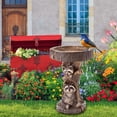 thumbnail image 3 of Comedero para pájaros, comedero para pájaros de jardín, herramienta para beber de resina natural, artesanía decorativa, comedero para pájaros, 3 of 5