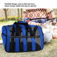 thumbnail image 3 of Cat Carrying Bag, Removable Hooks Fully Open Zipper Reflective Strip Breathable Cat Carrier  For Outdoor, 3 of 8