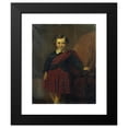 thumbnail image 2 of Edouard Moyse 12x14 Black Modern Framed Museum Art Print Titled - Portrait of a Little Boy (Maurice Coblence), in Scottish Costume (1866), 2 of 5