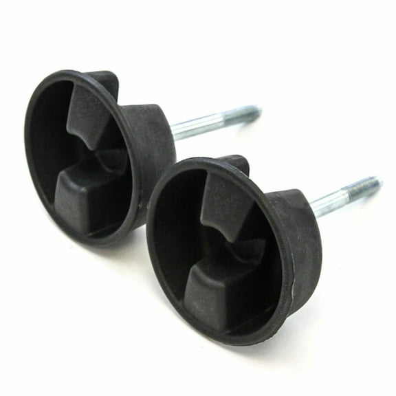 Zyutaosan 2 Fits For Jeep Wrangler 07-17 Hardtop Freedom Top Mounting Knob Screws All New