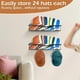 thumbnail image 4 of Hat Racks for Baseball Caps Wall Hat Organizer Fit 20 Caps Holder,2Packs Sturdy Wall Mounted Hat Storage Organizer, 4 of 5