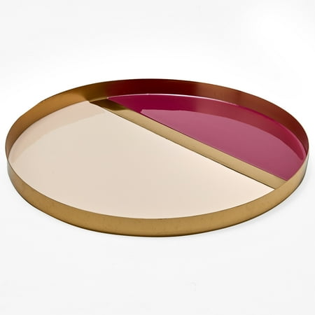 - MoDRN Glam Multi Colored Decorative Tray