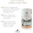 thumbnail image 3 of Whole Goat Milk by Mt. Capra | A Whole Goat Milk Powder from Non-GMO, Grass-fed Goats, Creamy, Great Tasting, Easy to Digest, A2 Milk - 1 pound, 3 of 5