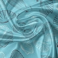 thumbnail image 5 of Ambesonne Coastal Valance Pack of 2, Maritime Seashells, 54"X12", Pale Azure Blue White, 5 of 5