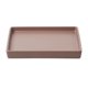 thumbnail image 1 of Macetero de cerámica con bandeja de goteo, platillo cuadrado for plantas, ideal for sala de estar, balcón y patio., 1 of 4