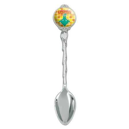 

Namaste Gumby - Yoga Meditation Novelty Collectible Demitasse Tea Coffee Spoon