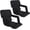 Black, variant on Stadium Seats Cushions Chair for Bleachers Benches, Padded with Cushion/Back/Arms,Water Resistant Reclining Chair for Outdoor or Indoor