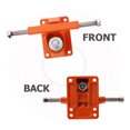 thumbnail image 3 of AURARMLET Skateboard Accessories Trucks Aluminium Orange Balance Improvement 2Pcs, 3 of 8