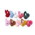 thumbnail image 1 of Pinza para el pelo de conejo, horquillas de conejo de peluche suaves y lindas para mujeres, niñas, Pascua, bebés suaves, adolescentes, Color aleatorio, 1 of 5