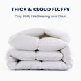 thumbnail image 2 of Sleep Zone Waterproof California King Mattress Topper for Back Pain Relief, Extra Thick and Soft with 8"-21" Deep Pocket (White, Cal King), 2 of 6