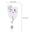 thumbnail image 2 of SHISUYAN Porte-Badge Rétractable Porte-Badge Drôle avec Clip Ceinture, 2 of 8