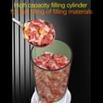 thumbnail image 4 of XiYing Manual Sausage Stuffer | 4 Nozzle Sizes 0.55In To 1In | Sausage Maker Tool for Homemade Sausage, Kielbasa & Salame | Family Reunion Holiday Celebration Use, 4 of 6