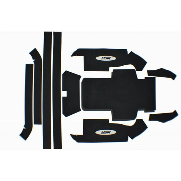 WSM Traction Mat for Kawasaki 750 SX / SXi Freestyle 92-02 012-101-01BLK