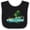 Black and White, variant on Inktastic Turks and Caicos Islands Boys or Girls Baby Bib